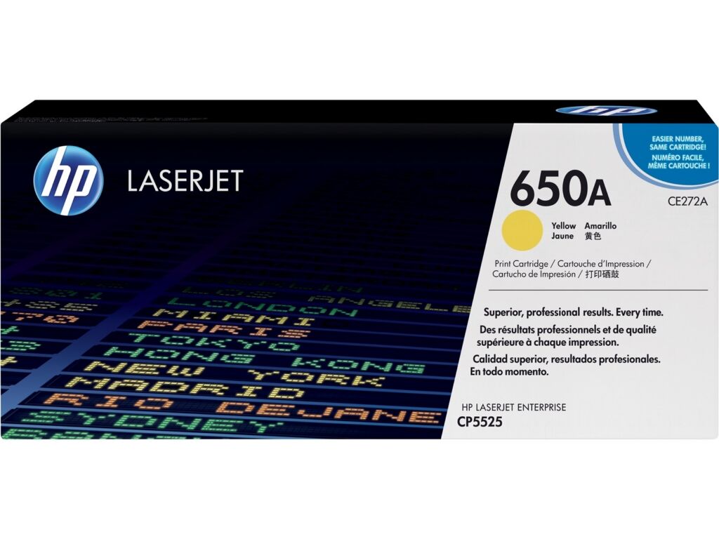 Toner / HP - CE272A / 650A