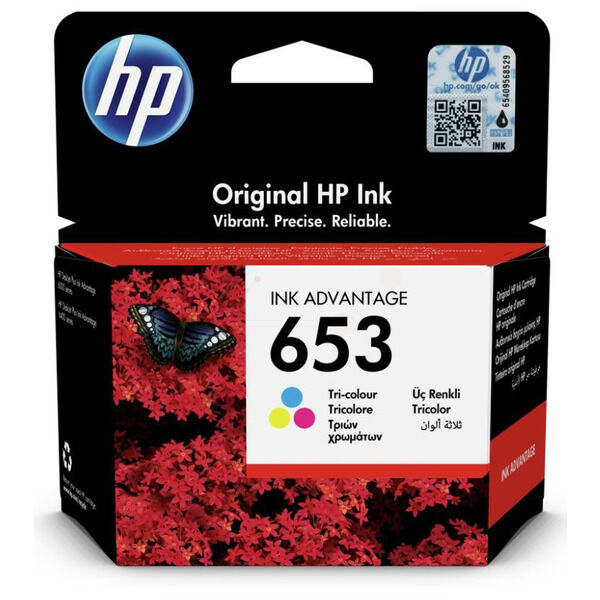 Original Druckerpatrone HP 653 (3YM74AE) color