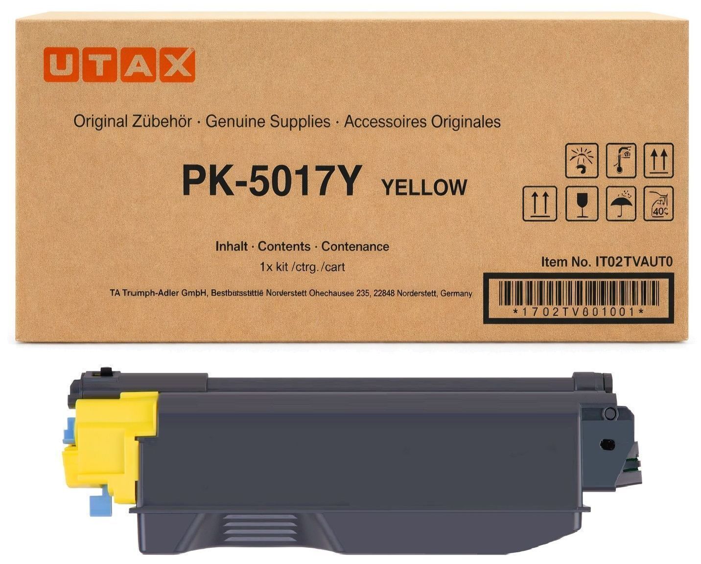 Toner / Utax - 1T02TVAUT0 / PK-5017Y