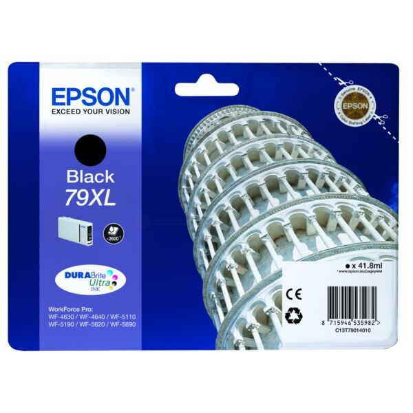 Original Tintenpatrone Epson 79XL (C13T79014010) schwarz