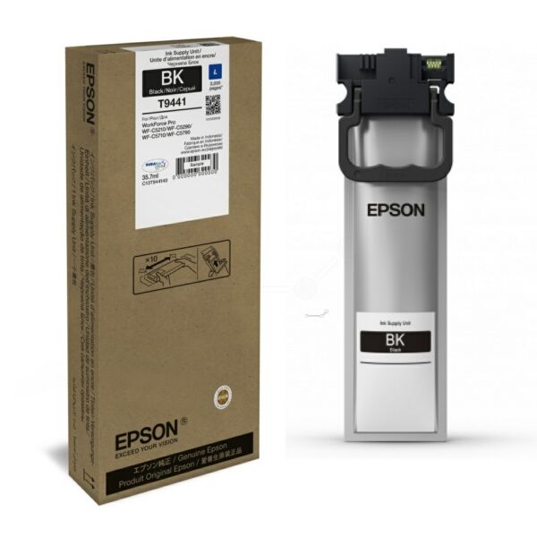 Original Tintenpatrone Epson T9441 (C13T944140) schwarz