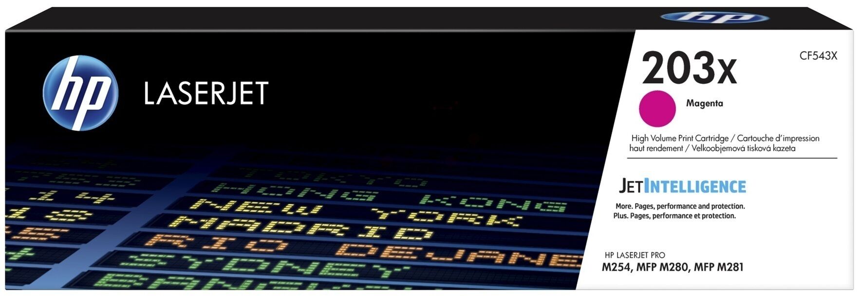 Toner / HP - CF543X / 203X