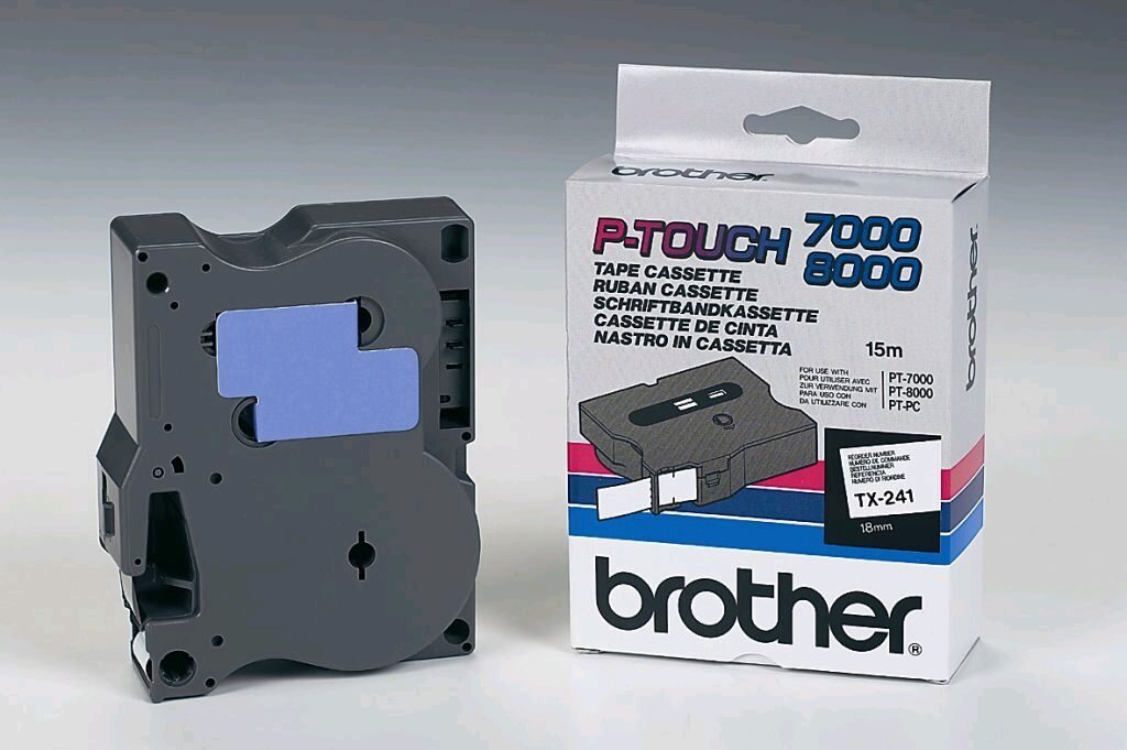 P-Touch Farbband / Brother - TX-241
