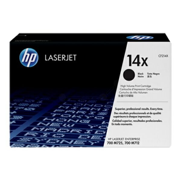 Original Toner HP CF214X (14X) schwarz