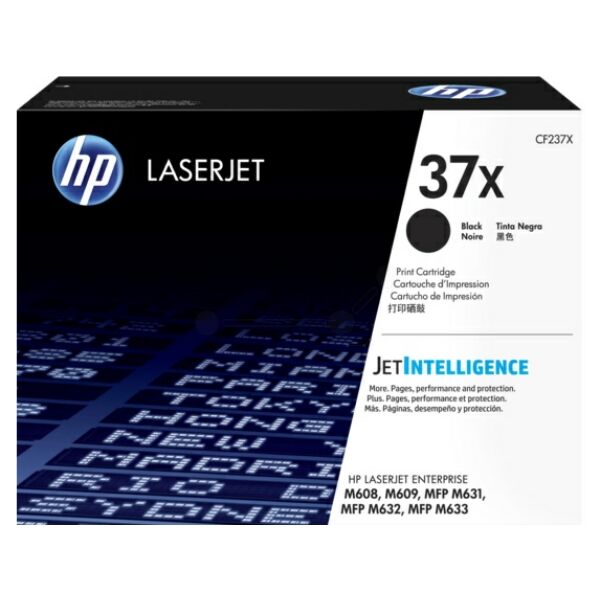 Original Toner HP CF237X (37X) schwarz