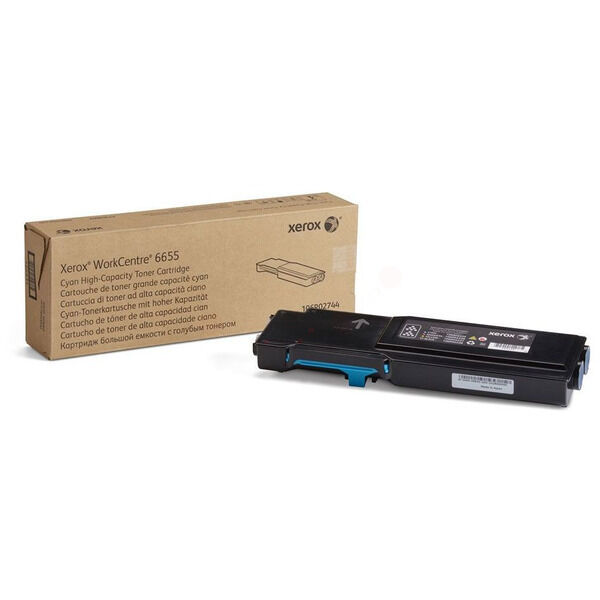 Original Toner Xerox 106R02744 cyan