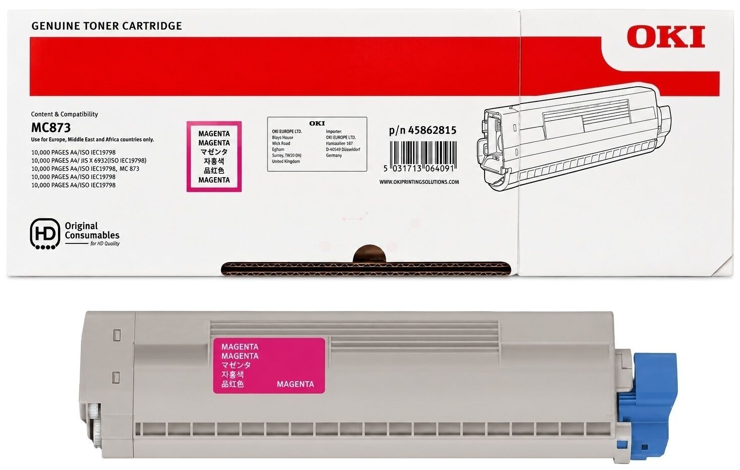 Toner / OKI - 45862815