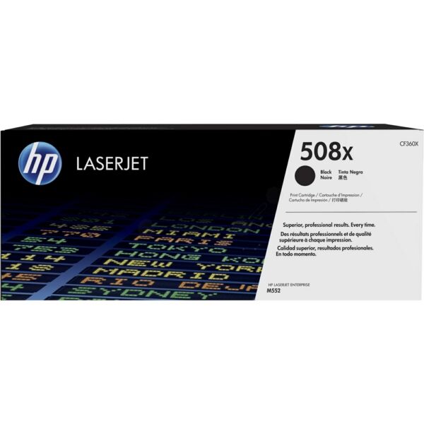 CF360X Original Toner HP CF360X (508X) schwarz