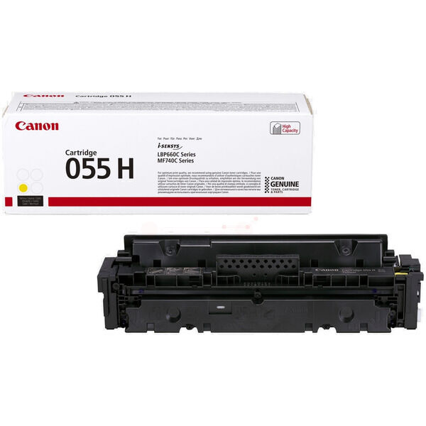 3017C002 Original Toner Canon CRG 055H (3017C002) gelb