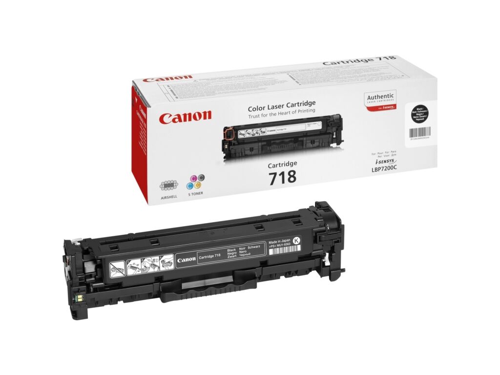 Toner / Canon - 2662B002 / 718BK