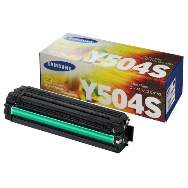 CLT-Y504STFwiRz5RMofv0 Original Toner Samsung CLT-Y504S gelb (SU502A)