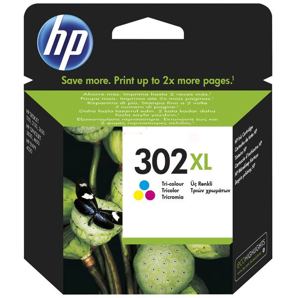 Original Druckerpatrone HP 302XL (F6U67AE) color