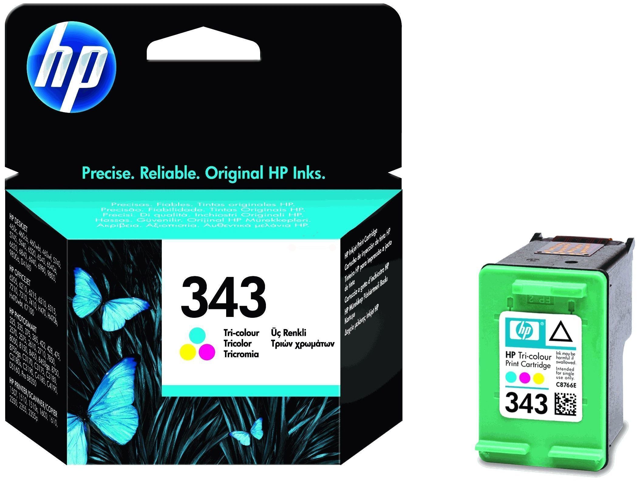Druckkopfpatrone / HP - C8766EE / 343