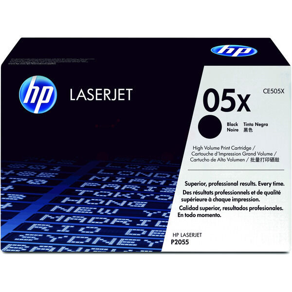 Original Toner HP CE505X (05X) schwarz