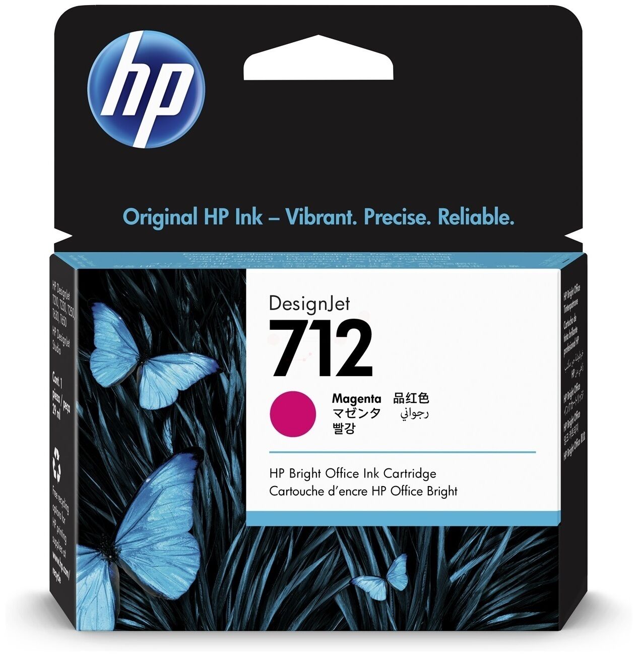 Tinte / HP - 3ED68A / 712