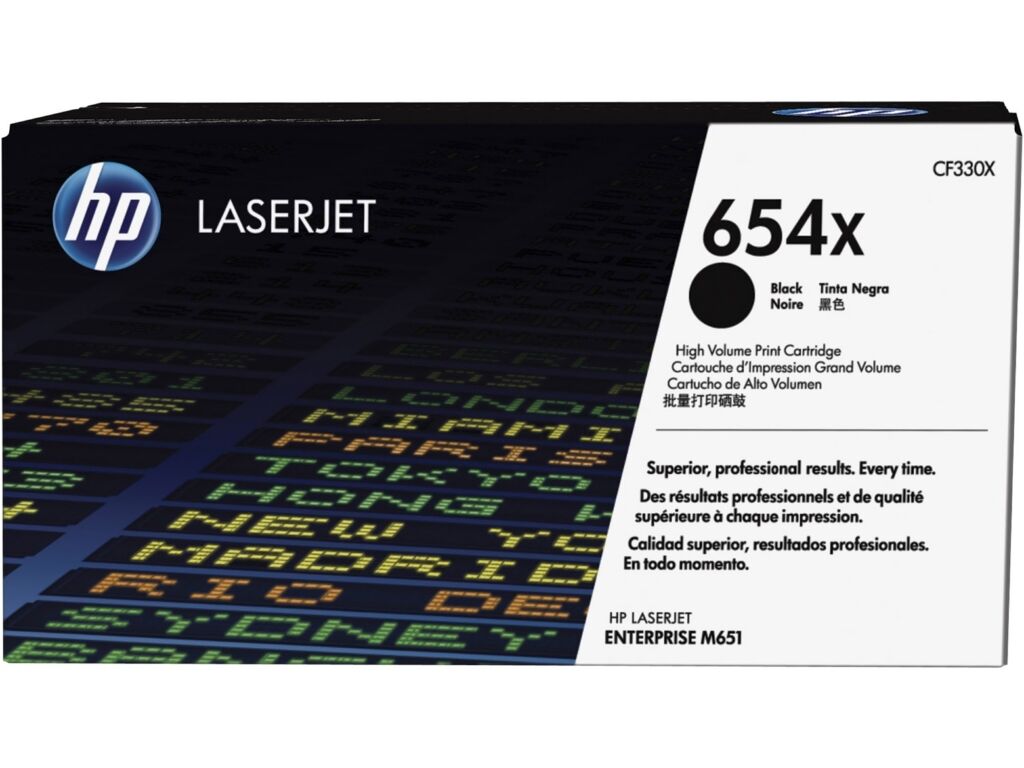 Original Toner HP CF330X (654X) schwarz