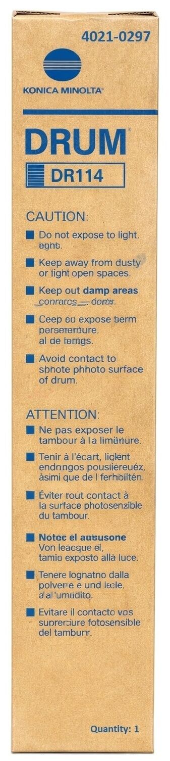 Trommel / Konica Minolta - 4021-0297-01 / DR-114