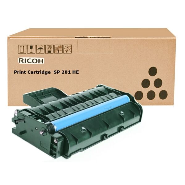 Original Toner Ricoh TYPE SP 201 HE (407254) schwarz