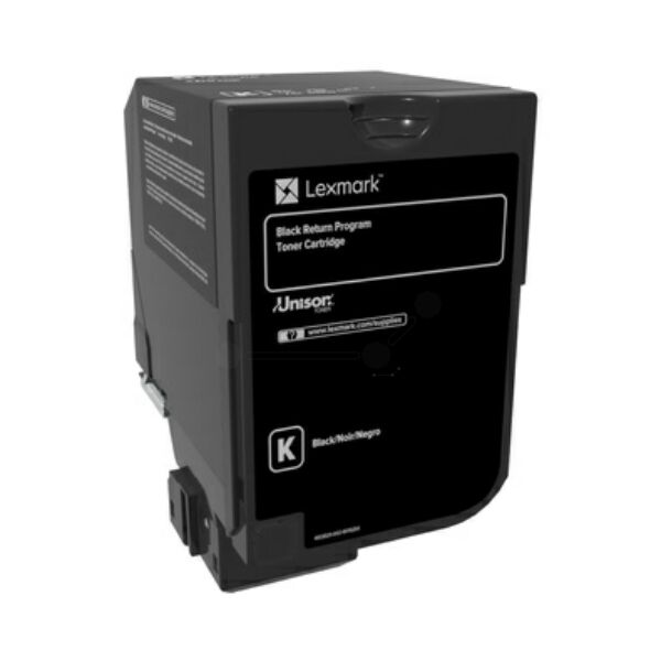 Original Toner Lexmark 74C2SK0 schwarz