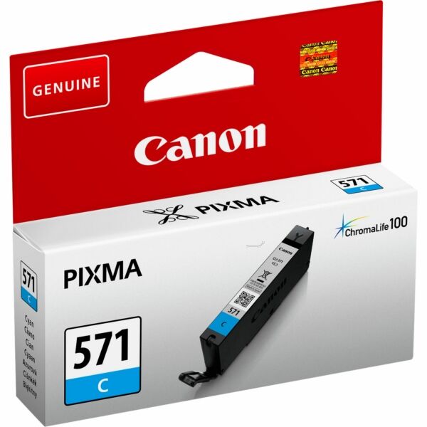 0386C001 Original Tintenpatrone Canon CLI-571 cyan (0386C001)