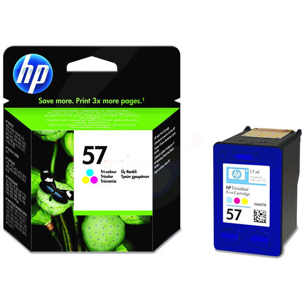 C6657AEkoDcsl4u9bcW4 Original Druckerpatrone HP 57 (C6657AE) color
