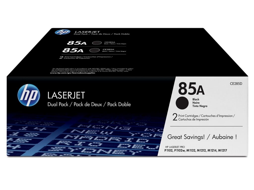 Toner / HP - CE285AD / 85A - Doppelpack