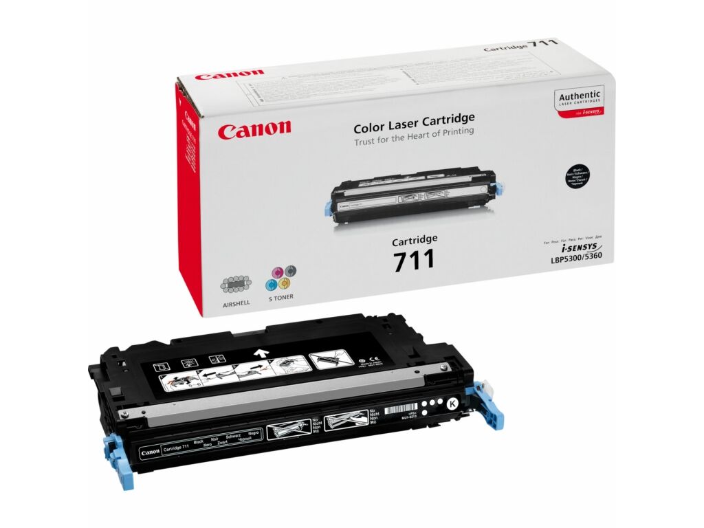 Toner / Canon - 1660B002 / 711BK