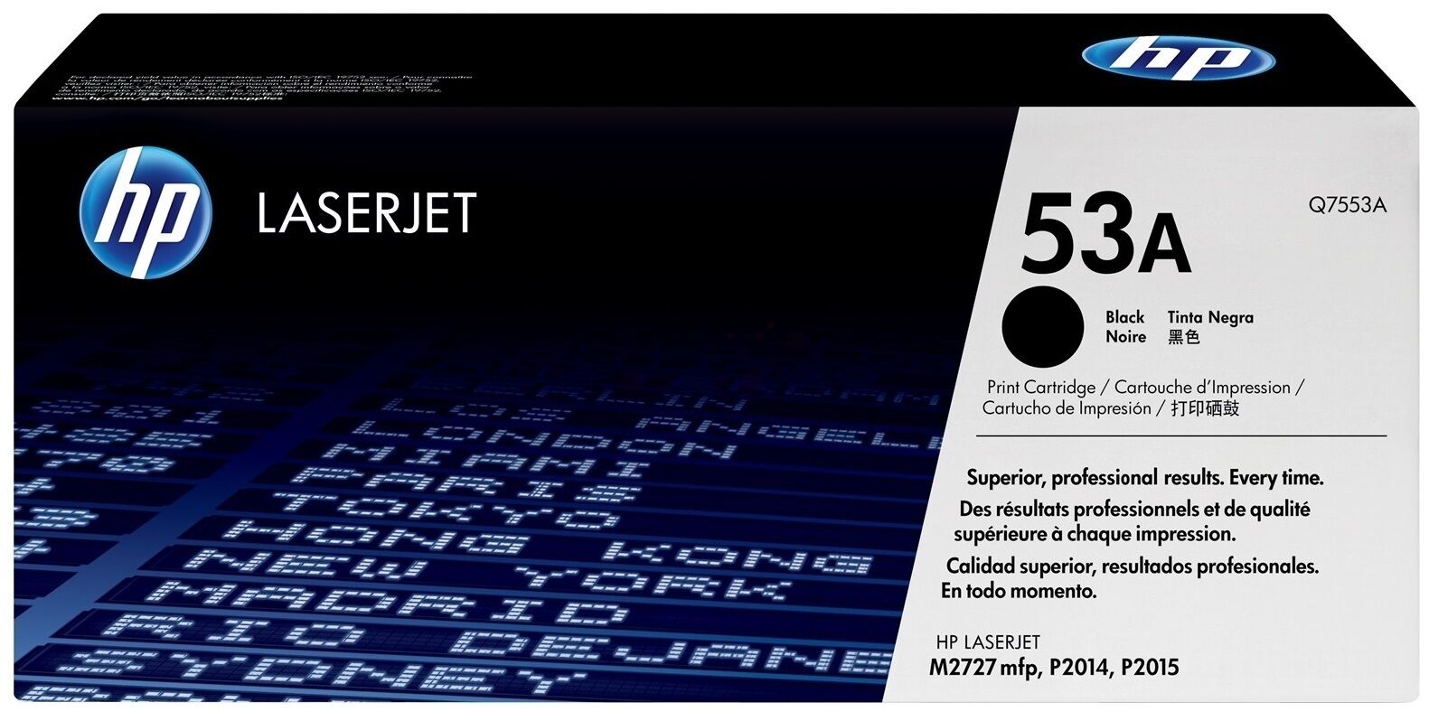 Toner / HP - Q7553A / 53A