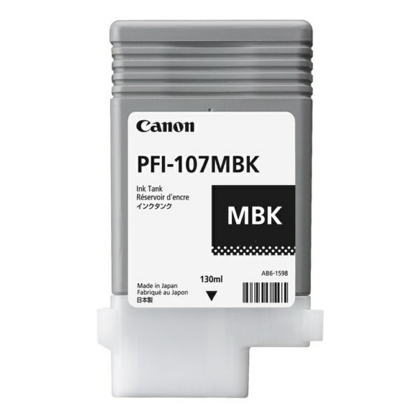 6704B001 Original Tintenpatrone Canon PFI-107MBK schwarz (6704B001)