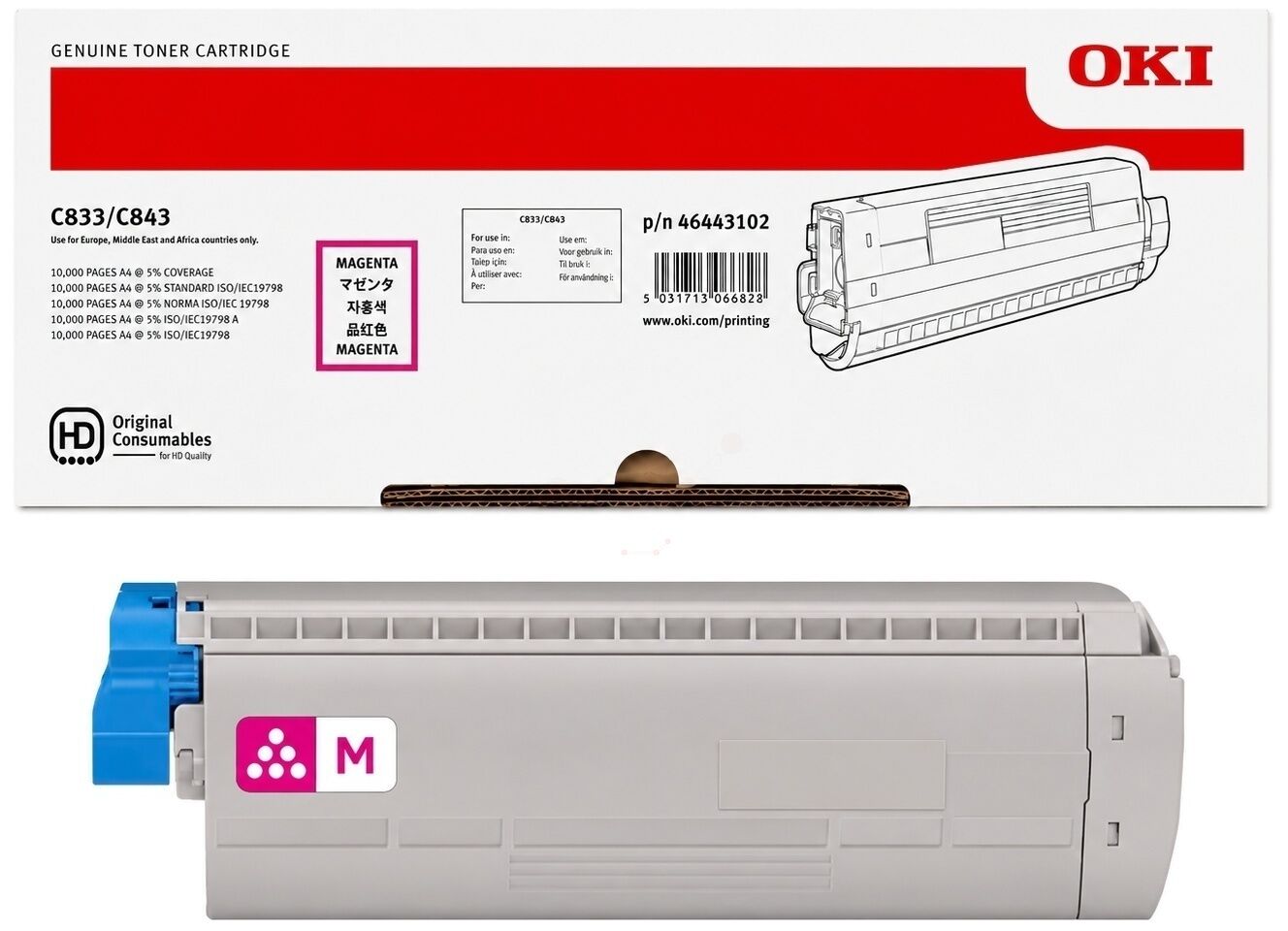 Toner / OKI - 46443102