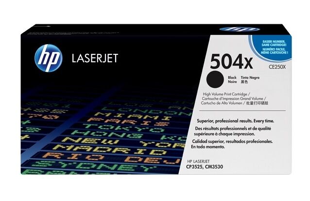 Toner / HP - CE250X / 504X