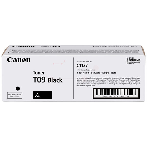 Original Toner Canon T09 (3020C006) schwarz
