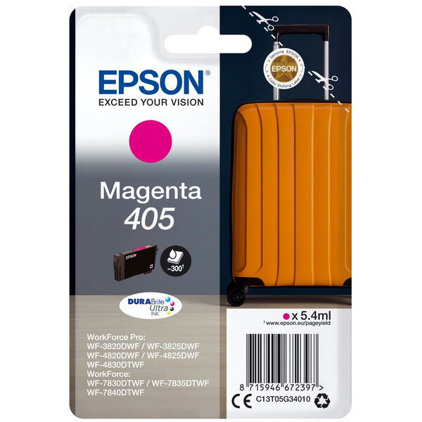 C13T05G34010 Original Tintenpatrone Epson 405 (C13T05G34010) magenta