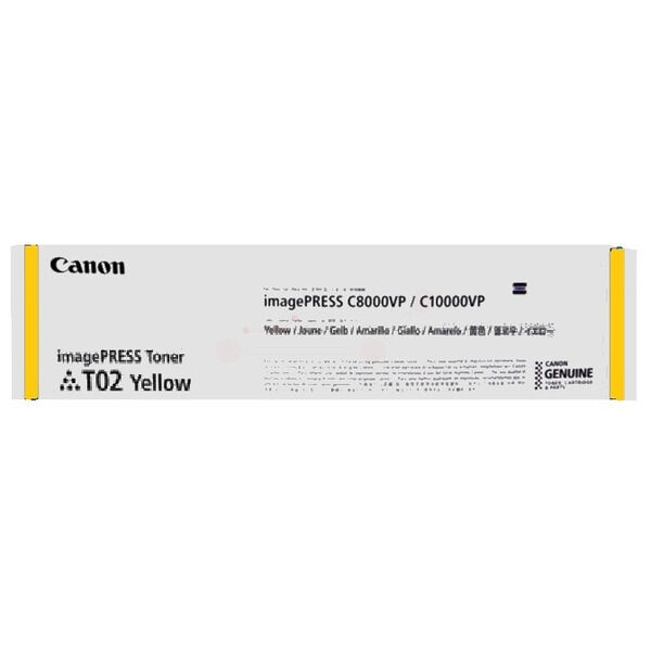 Original Toner Canon T02 (8532B001) gelb