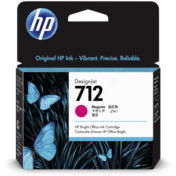 Original Tintenpatrone HP 712 (3ED68A) magenta