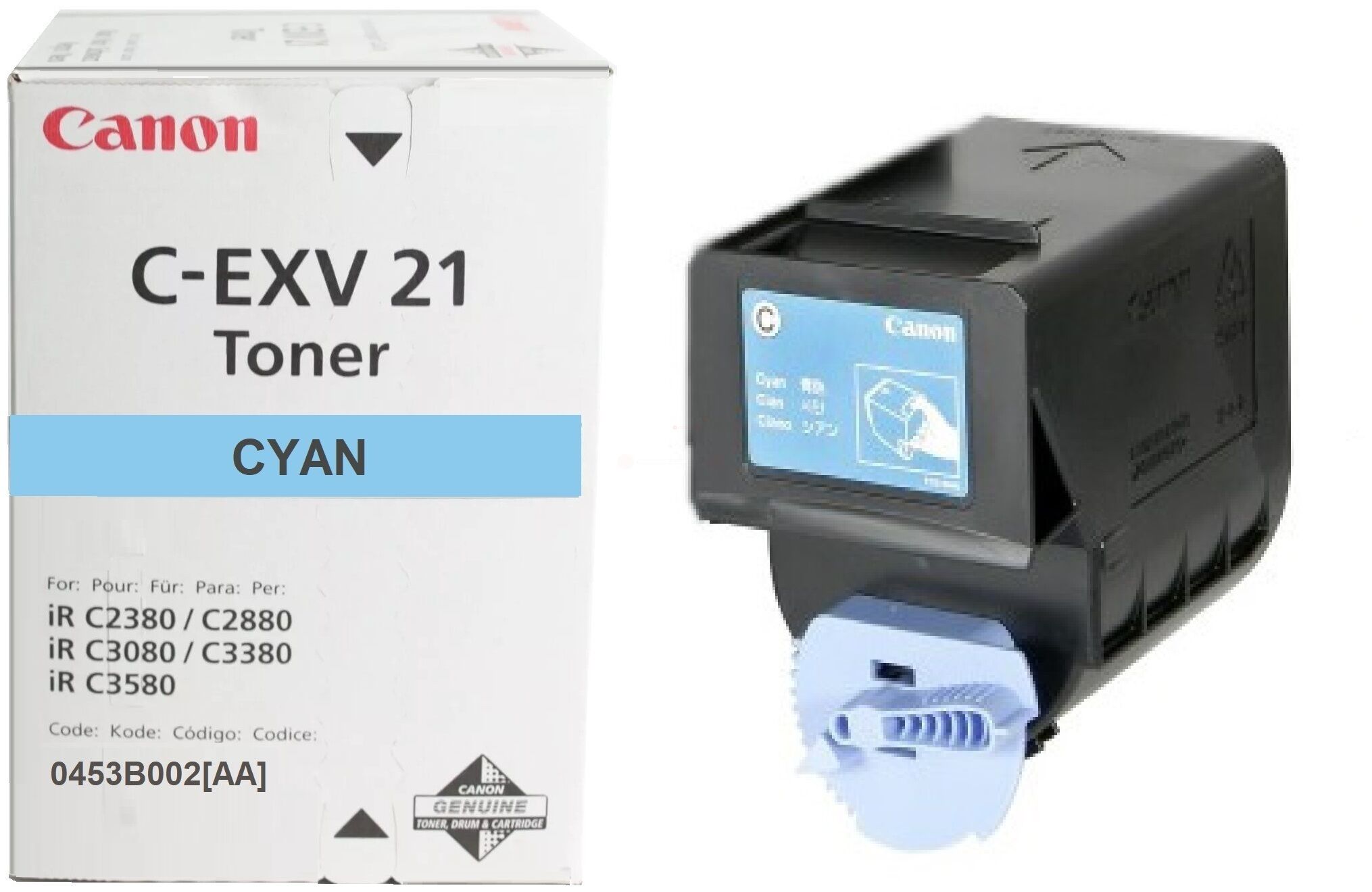 Toner / Canon - 0453B002 / C-EXV21