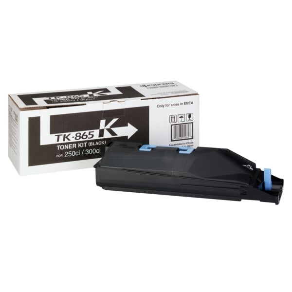 Original Toner Kyocera TK-865K (1T02JZ0EU0) schwarz