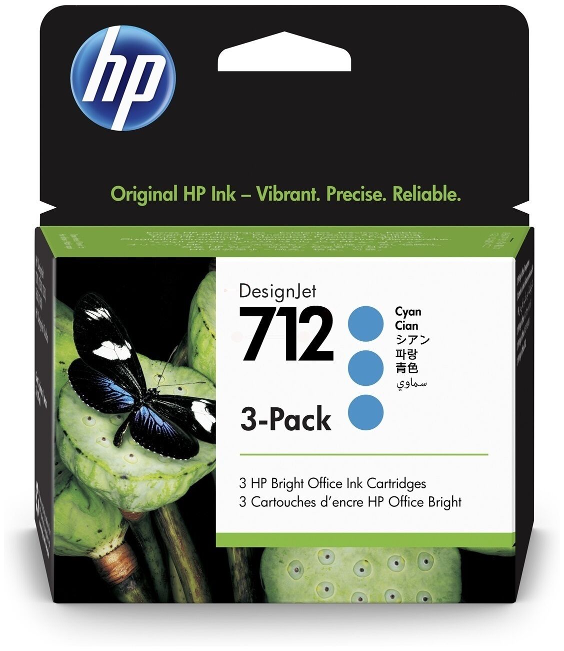 Tinte / HP - 3ED77A / 712