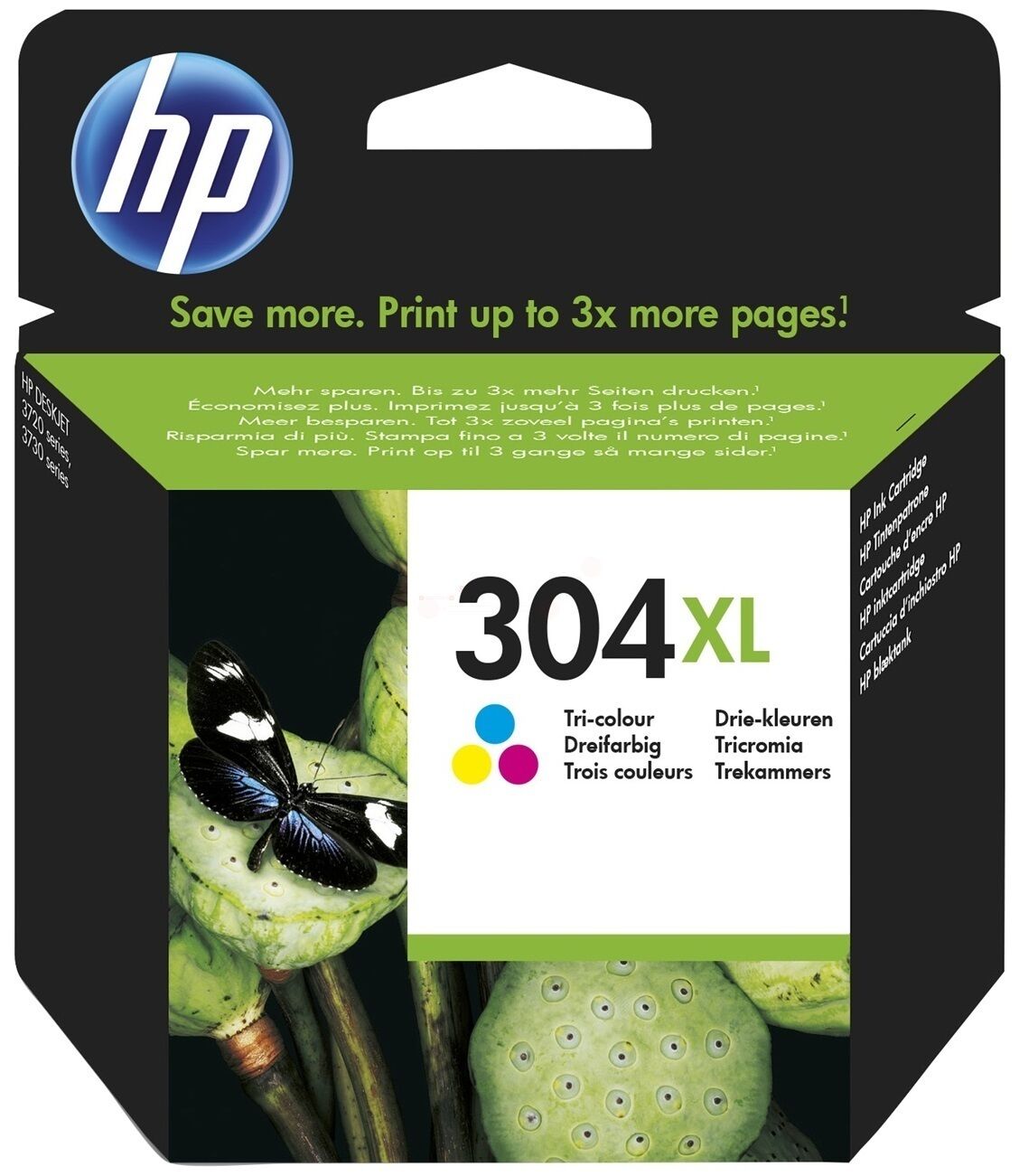 Druckkopfpatrone / HP - N9K07AE / 304XL