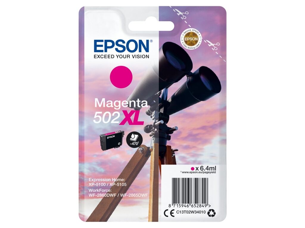 Tinte / Epson - C13T02W34010 / 502XL