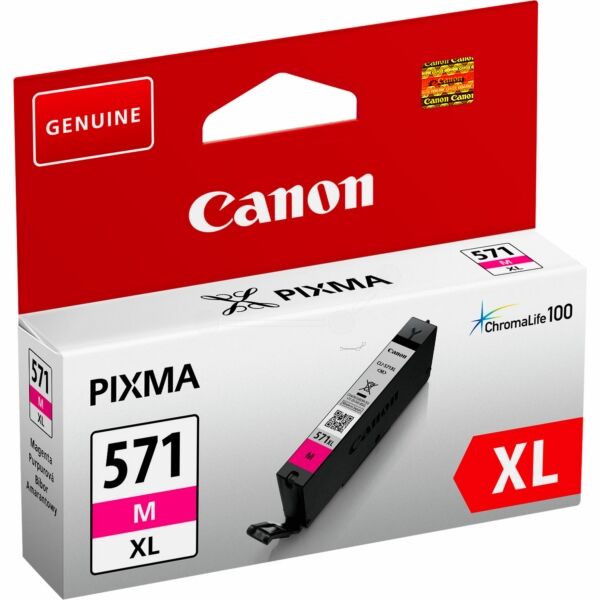 0333C001 Original Tintenpatrone Canon CLI-571XL magenta (0333C001)