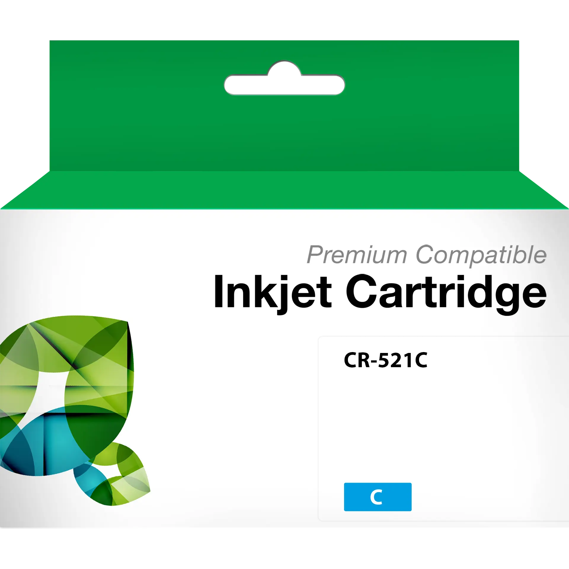 Recycelte Tintenpatrone Canon CLI-521 (2934B001) cyan