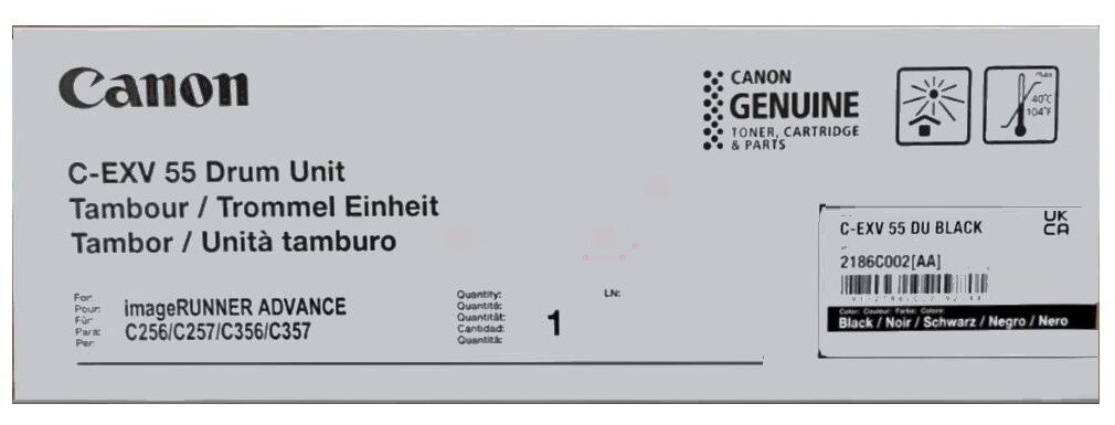 Original Bildtrommel Canon C-EXV 55 (2186C002) schwarz