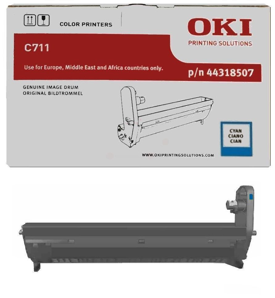Original Bildtrommel OKI 44318507 cyan