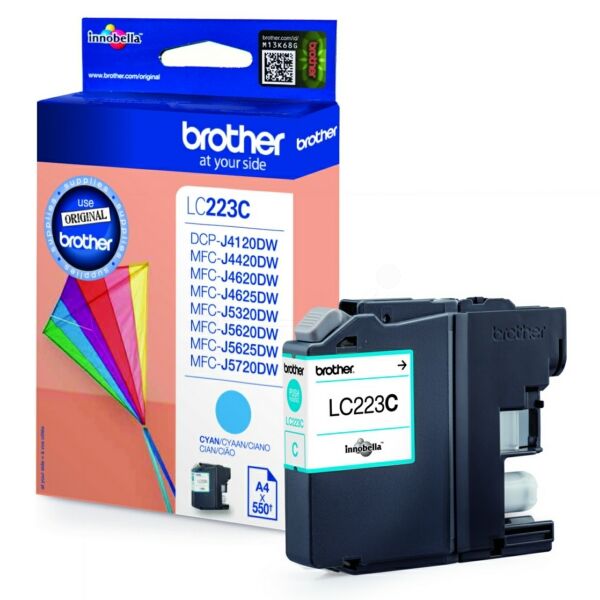 LC223C Original Tintenpatrone Brother LC-223 cyan