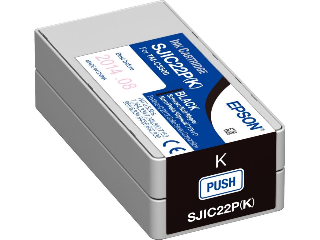 Tinte / Epson - C33S020601 / SJI-C-22-P-(K)