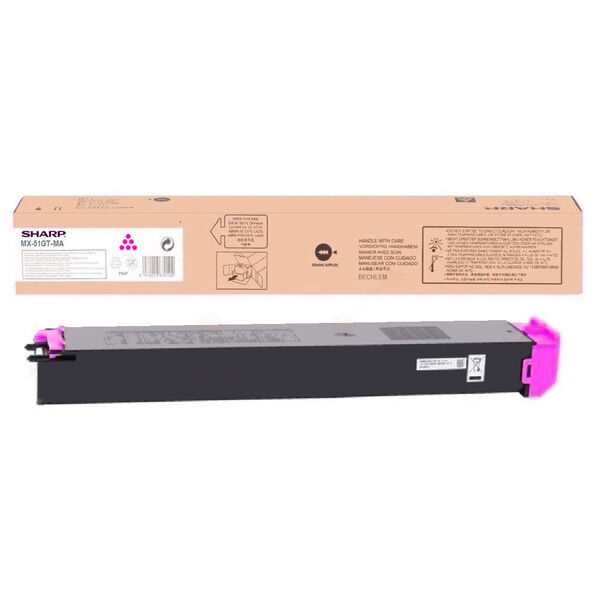 Original Toner Sharp MX-51 GTMA (MX51GTMA) magenta