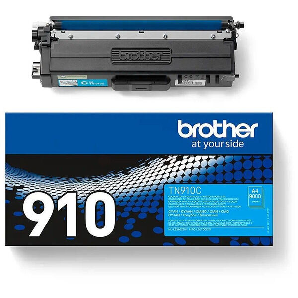 Original Toner Brother TN-910 cyan