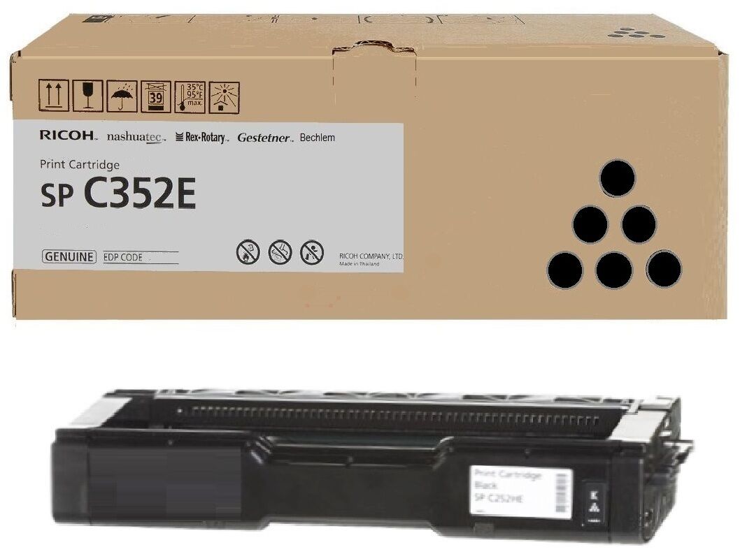 Original Toner Ricoh TYPE SP 352 E (407383) schwarz