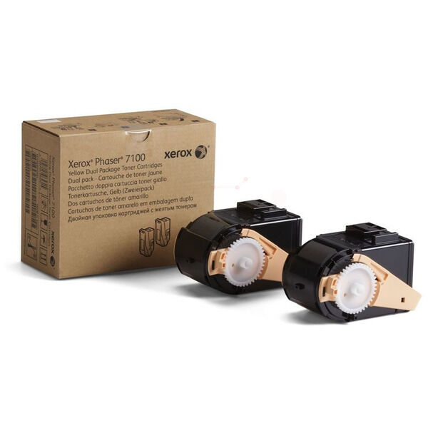Original Toner Xerox 106R02604 Doppelpack gelb